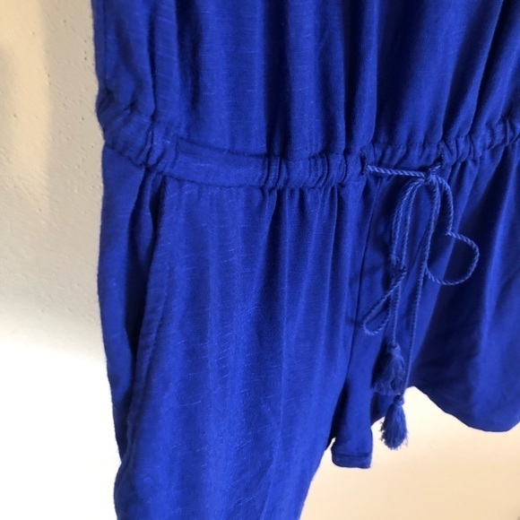 Old Navy Cobalt Blue Lace Romper - Picture 5 of 7